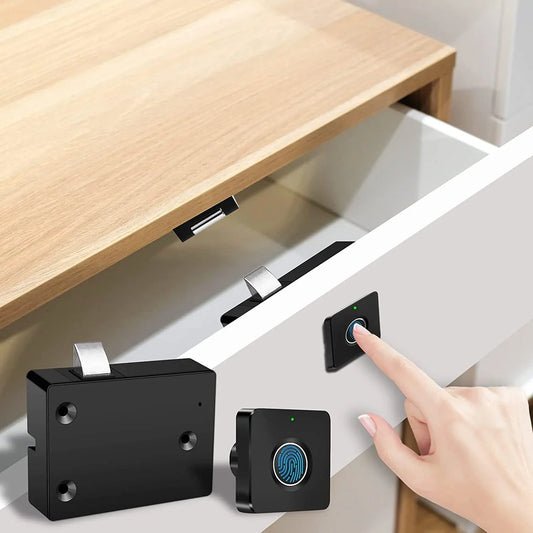 Smart Drawer Lock Using Fingerprint Access